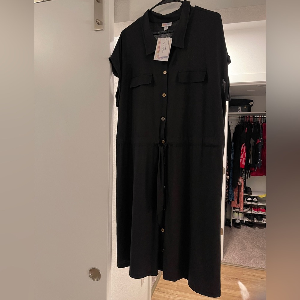 NWT LULAROE STACIE DRESS XL